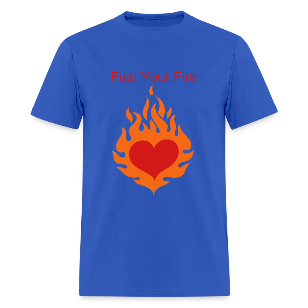 Fuel Your Fire - royal blue