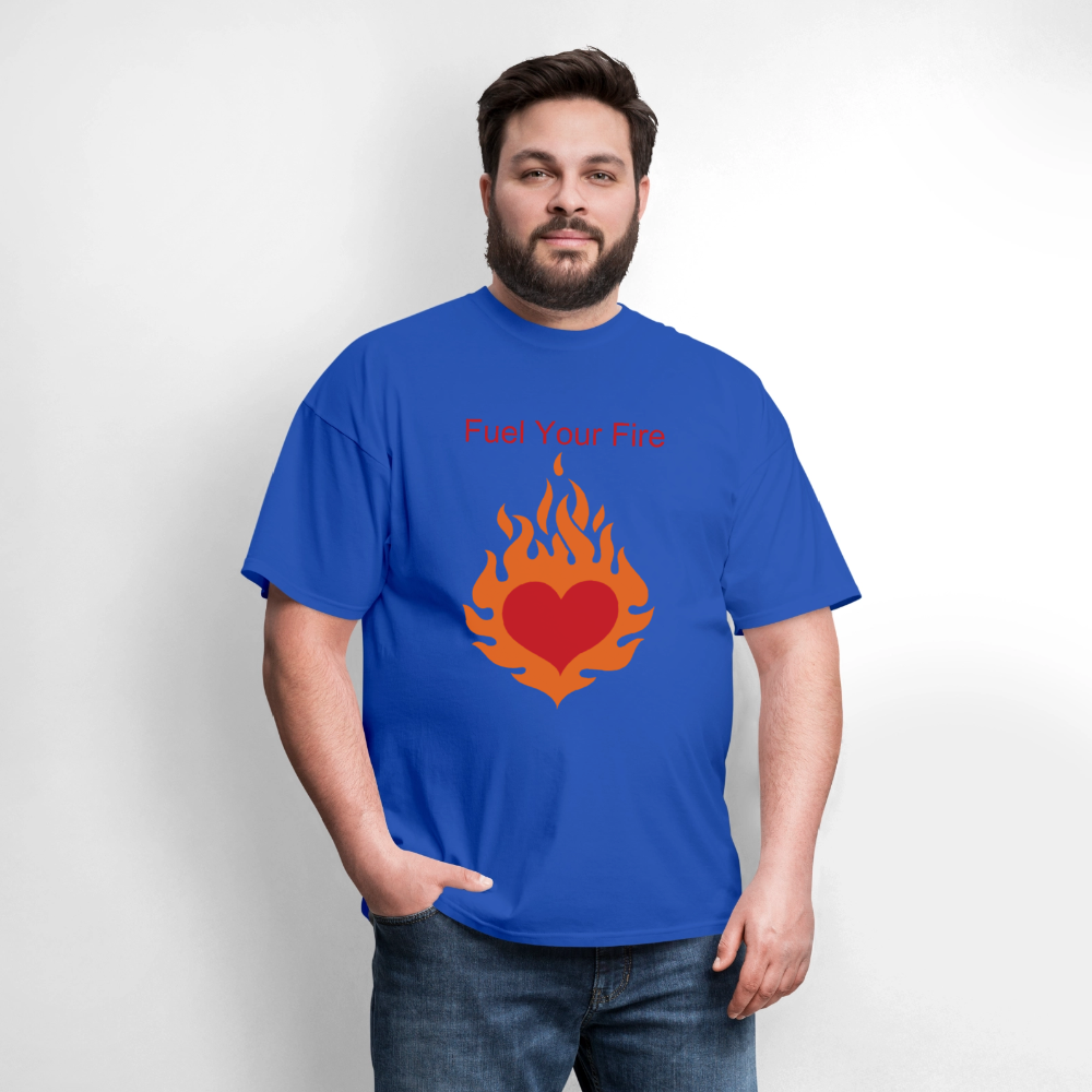 Fuel Your Fire - royal blue