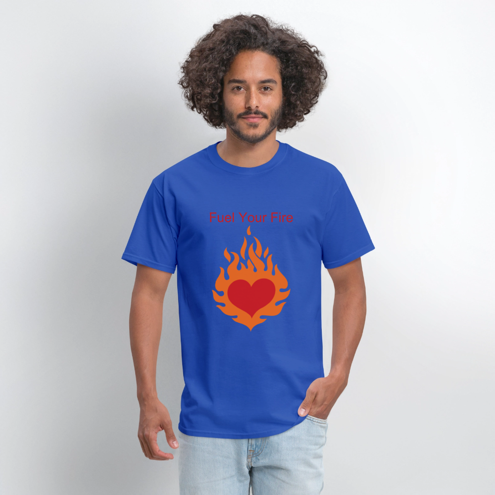 Fuel Your Fire - royal blue