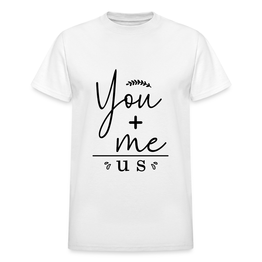 You Plus Me - white