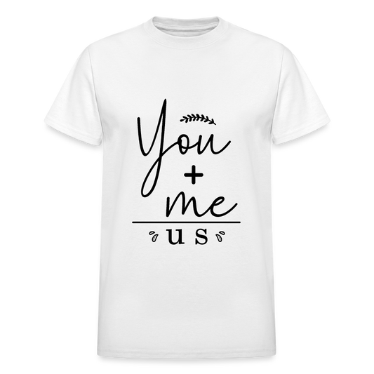 You Plus Me - white