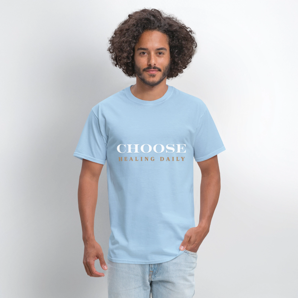 Men's T-Shirt | GILDAN 5000 - powder blue