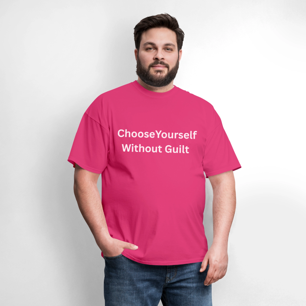 Men's T-Shirt | GILDAN 5000 - fuchsia