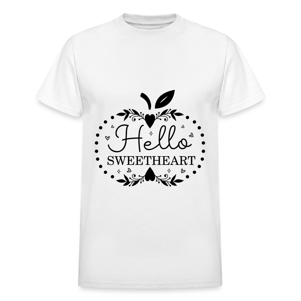 Hello Sweetheart - white