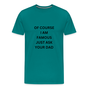 Men's Premium T-Shirt - teal