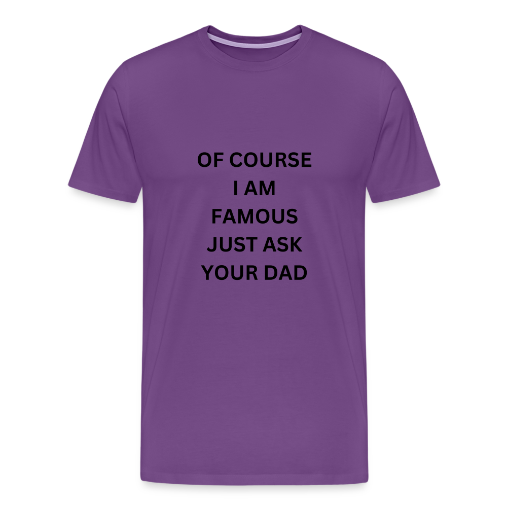 Men's Premium T-Shirt - purple