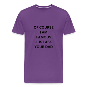 Men's Premium T-Shirt - purple